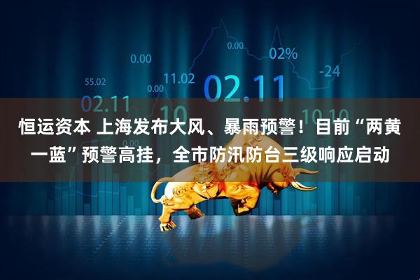 恒运资本 上海发布大风、暴雨预警！目前“两黄一蓝”预警高挂，全市防汛防台三级响应启动